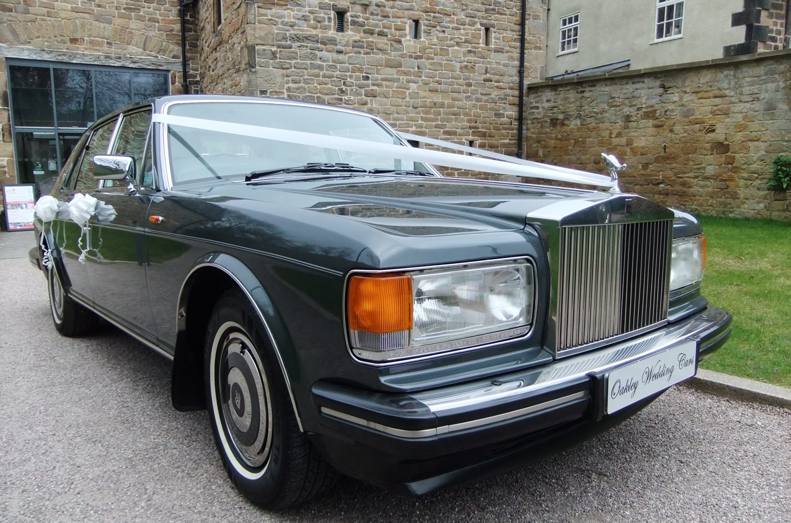 chauffeur driven rolls royce wedding car hire chesterfield